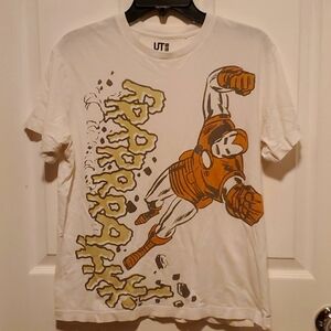 UT Marvel Uniqlo Boys White Tee - Size Medium